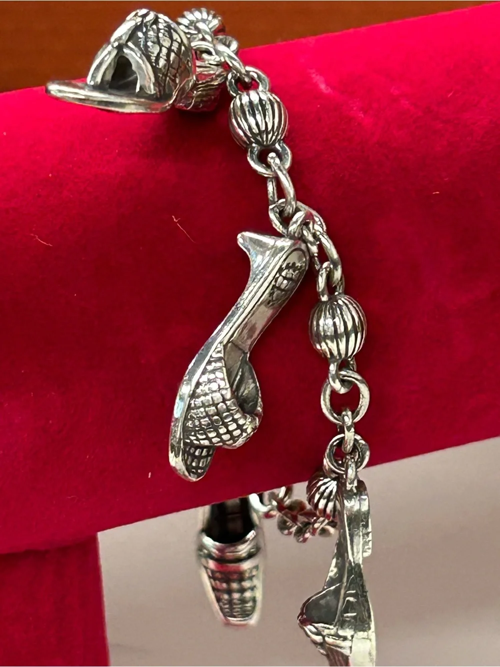 Brighton shoe charm bracelet